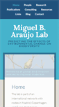 Mobile Screenshot of maraujolab.com